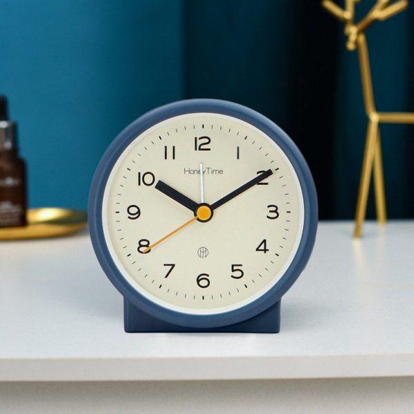 2023新款简约闹钟学生用床头闹铃儿童专用桌面台金属大气小座钟表,家居饰品,台钟/闹钟,淘宝优惠券,粉丝福利购,淘宝优惠卷
