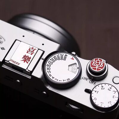 适用富士XT5/XT30/GFX100RF热靴盖X100VI/XM5尼康Z52/ZF快门按钮