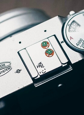 适用佳能尼康zf索尼热靴盖富士XT5 XT4 XT30 x100vi快门按钮键帽