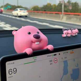 loopy汽车中控台趴趴摆件车内高级感饰品治愈系车载摆件2024新款