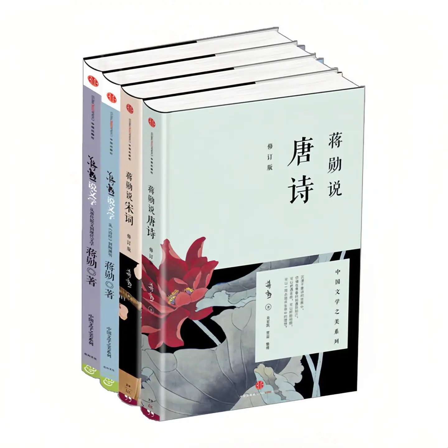 蒋勋说文学之美（套装全4册）中国文学文化古诗词图书