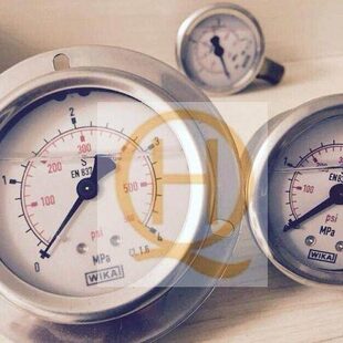 LNG车载瓶配件 wikai 威卡耐震压力表轴向耐震压力表杜瓦瓶压力表