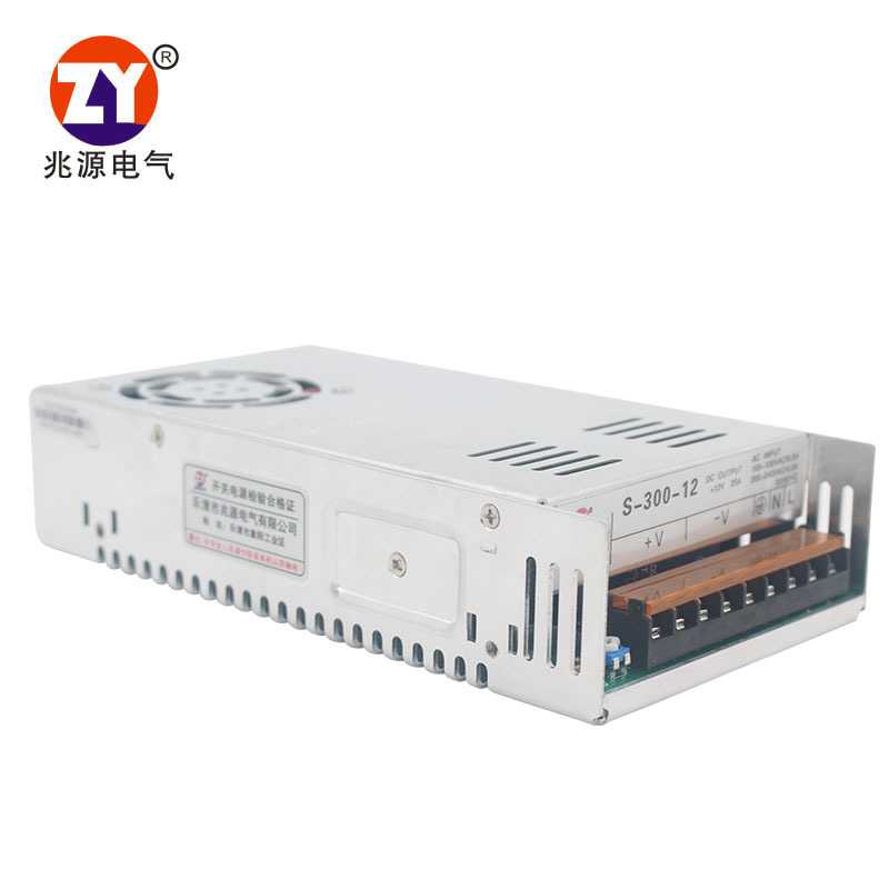 12V300W开关电源12V25V足功率厂家直销工业级开关电源S-300-12