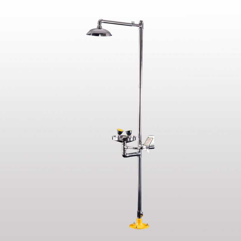 BH30-1010复合式紧急冲淋洗眼器 工业304不锈钢紧急喷淋洗眼器