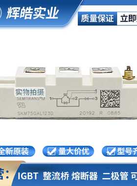 SKM75GAL123D SKM75GAR123D晶闸管可控硅 IGBT功率模块电子元器件