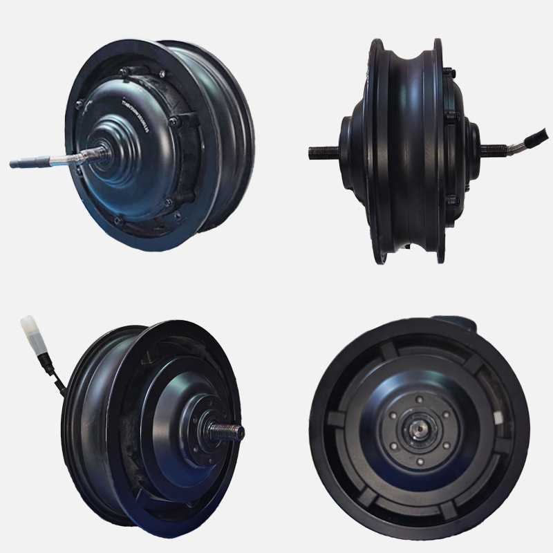 FomaTrade10寸直流无刷轮毂电机48v电动滑板车马达双边轴厂家直销