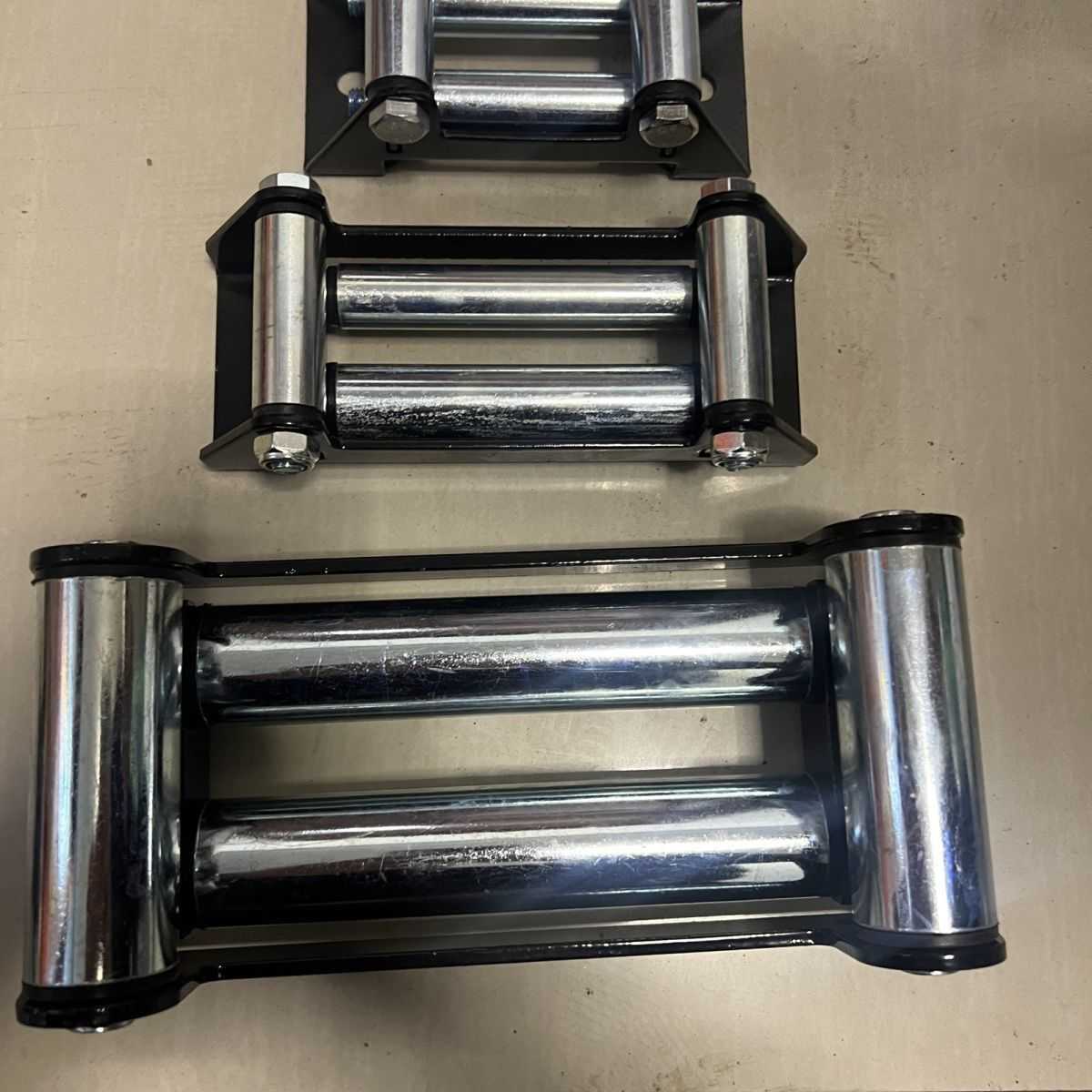 电动绞盘导绳器安装绳器车载12000滚轮绳口配件6000越野车用简易图片