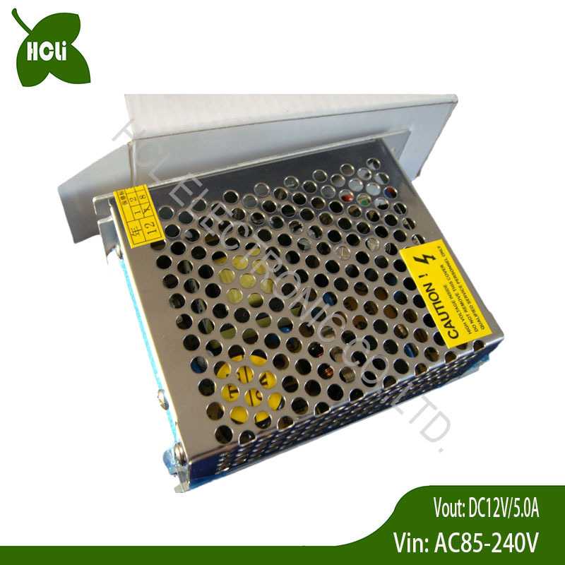 高品质 DC12V 5A 开关电源 DC12V led灯带稳压电源 LED 12V变压器