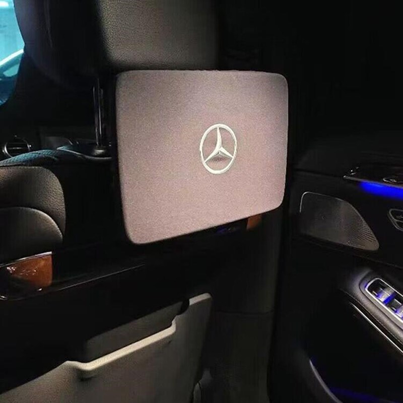 定制汽车屏幕罩 后座车载电视A防尘罩 车载后排娱乐屏防尘保护套