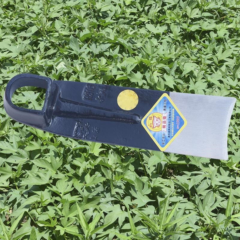 山猫锄头挖土g种菜开山荒全钢两用除草种地加厚户外农用高锰钢