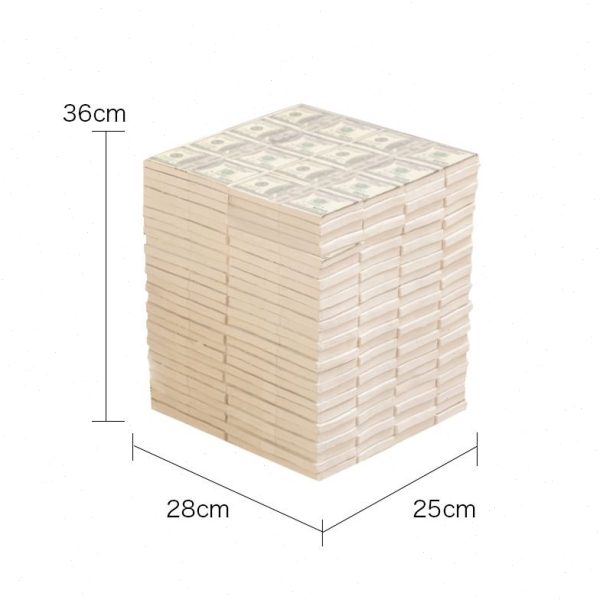 网红创意美金凳实用客厅大型落地摆件沙发坐凳装饰品乔迁新居礼品