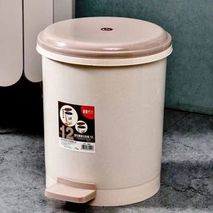 脚踩大号脚踏式 拉圾筒垃圾篓垃圾桶家用带盖子防臭厨房垃圾桶厕所