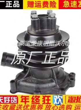 东风朝柴水泵朝柴6102A发动机叉车冷却循环水泵5-10吨总成原厂