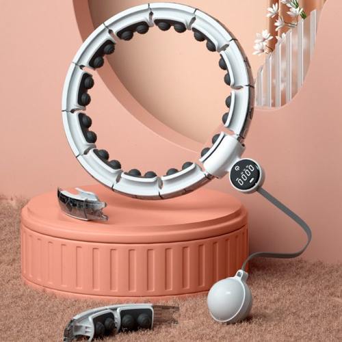 呼啦圈健身专用女瘦腰减肥瘦肚子神器收腹加重可拆卸智能款呼啦圈