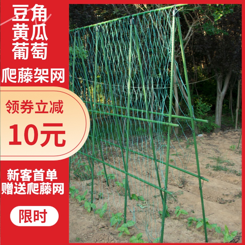 户外爬藤架黄瓜架庭院葡萄架铁艺菜园植J物豆角爬藤支架花架支撑