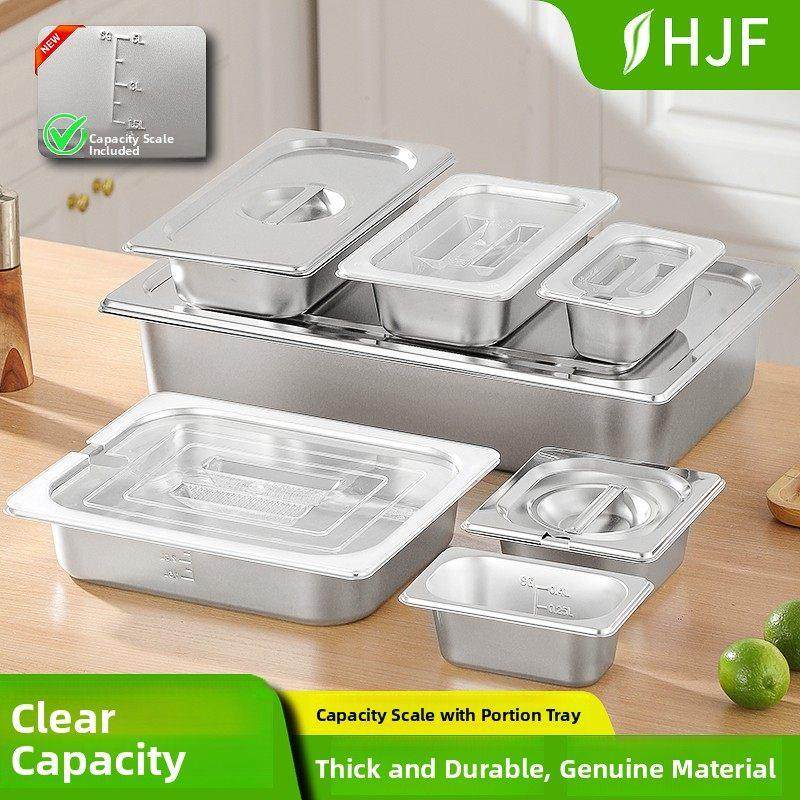 不锈钢份数盆长方形刻度方盆快餐食堂分数盘麻辣烫奶茶店果酱盒子,餐饮具,盆,淘宝优惠券,粉丝福利购,淘宝优惠卷