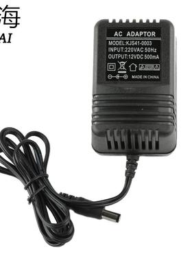 包邮12v500mA电源AC-DC ADAPTOR 12v500mA内正外负线性直流变压器