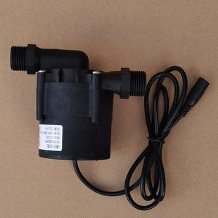 自来水循环泵泵12v 加压大功率增压泵家用热水器耐高温管道泵小型