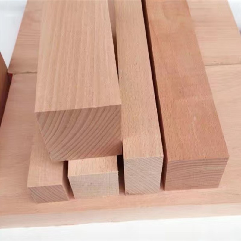 榉木DIY方料木料手工原料底座木块雕刻定制木板实木原木定做桌板