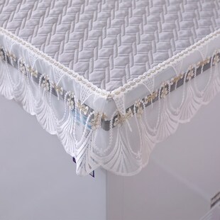 小型冰柜盖巾翻盖式盖布防尘盖新款长方形顶盖防滑冷柜台面保护垫