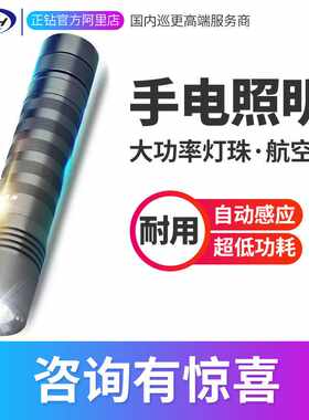强光照明巡更棒神盾T1 手电巡更机感应式电子巡更系统打点器