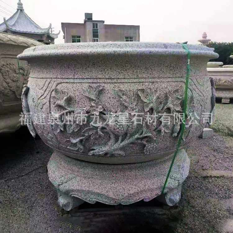 石雕鱼缸花盆青石仿古做旧圆形荷花缸户外室内庭院装饰石头缸摆件,农机/农具/农膜,其它农用工具,淘宝优惠券,粉丝福利购,淘宝优惠卷