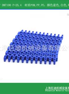供应DM7100 POM塑料网带 DM7100塑料网带 造纸线转弯输送带