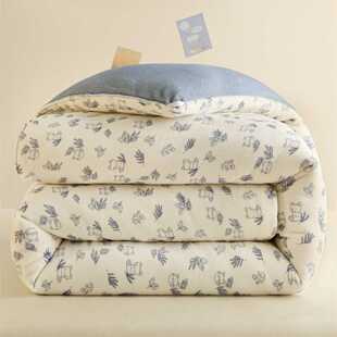 牛奶绒被子2025新款冬季棉被被芯单人宿舍秋冬被加厚保暖春秋被子