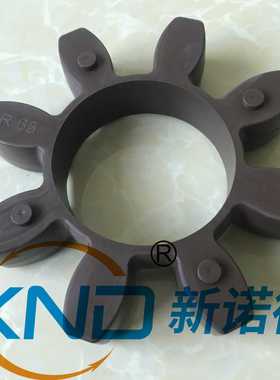 XND-GR耐高温氟胶梅花弹性体XND-ROTEX-GR65/棕红色FR氟橡胶/工厂