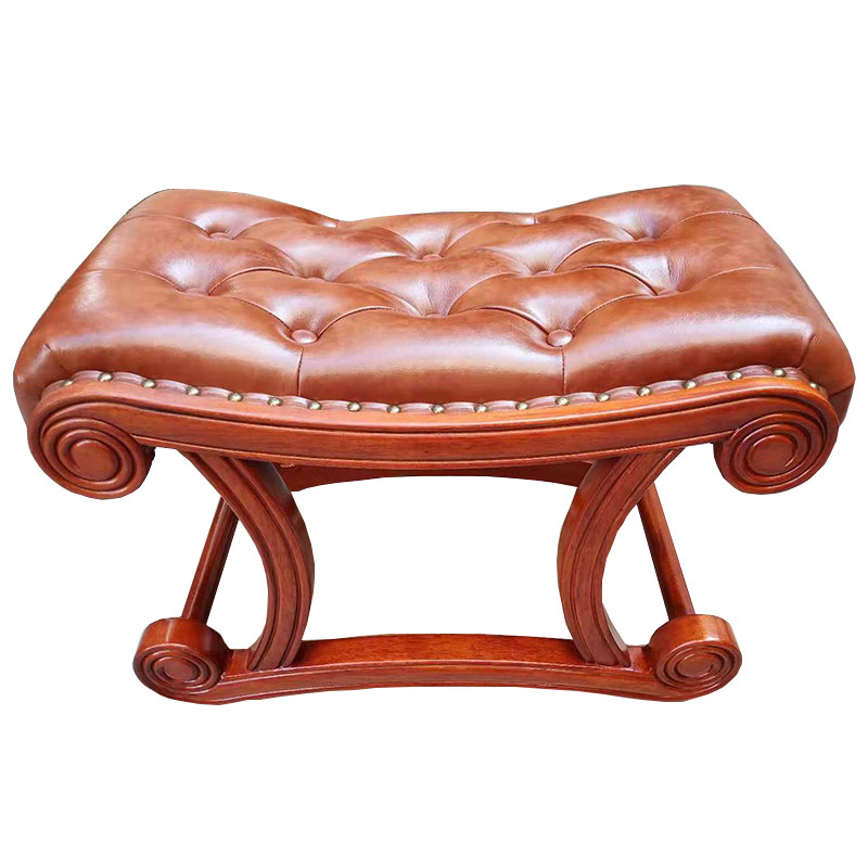 美式实木换鞋凳摇椅凳进门搁脚凳储物凳家用N门口穿鞋柜床尾沙发,住宅家具,换鞋凳,淘宝优惠券,粉丝福利购,淘宝优惠卷