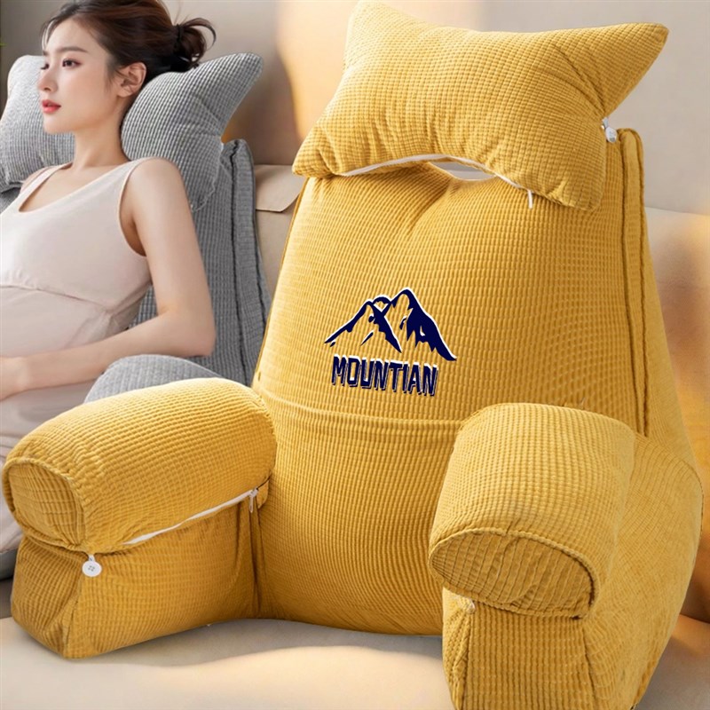 沙发看书护颈护腰枕头靠枕床头大靠背垫床上孕妇喂奶软包靠垫靠背