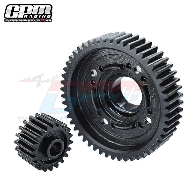 GPM 大X 1/5 XMAXX 8S 中碳钢中差速输出齿轮51T+输入齿轮20T