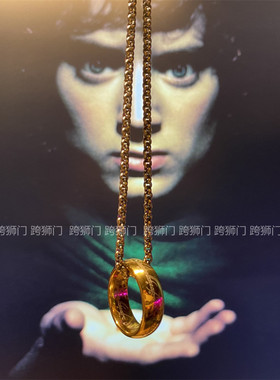 跨狮门周年巨制钨金魔戒指环王上映20周年纪念版加厚金字珍藏