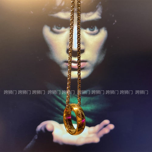 跨狮门周年巨制钨金魔戒指环王上映20周年纪念版加厚金字珍藏