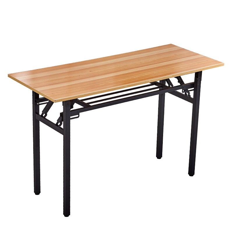 长方形折叠桌子简约培训桌会议办公桌简易家用电脑餐桌特价