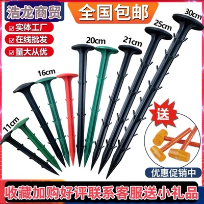 防草布地钉塑料加粗园艺