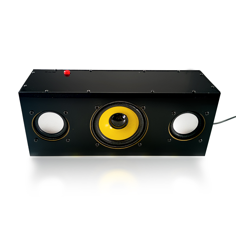 2.声道有源音箱套件 桌面音响 高低音功放 电子作DIY组装散件