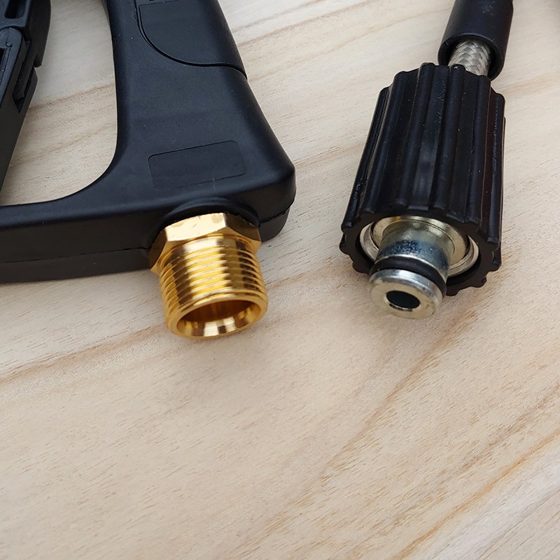 清洗机洗车用汽车洗车水枪头新鸭嘴扇形高压水枪刷车水枪280/380