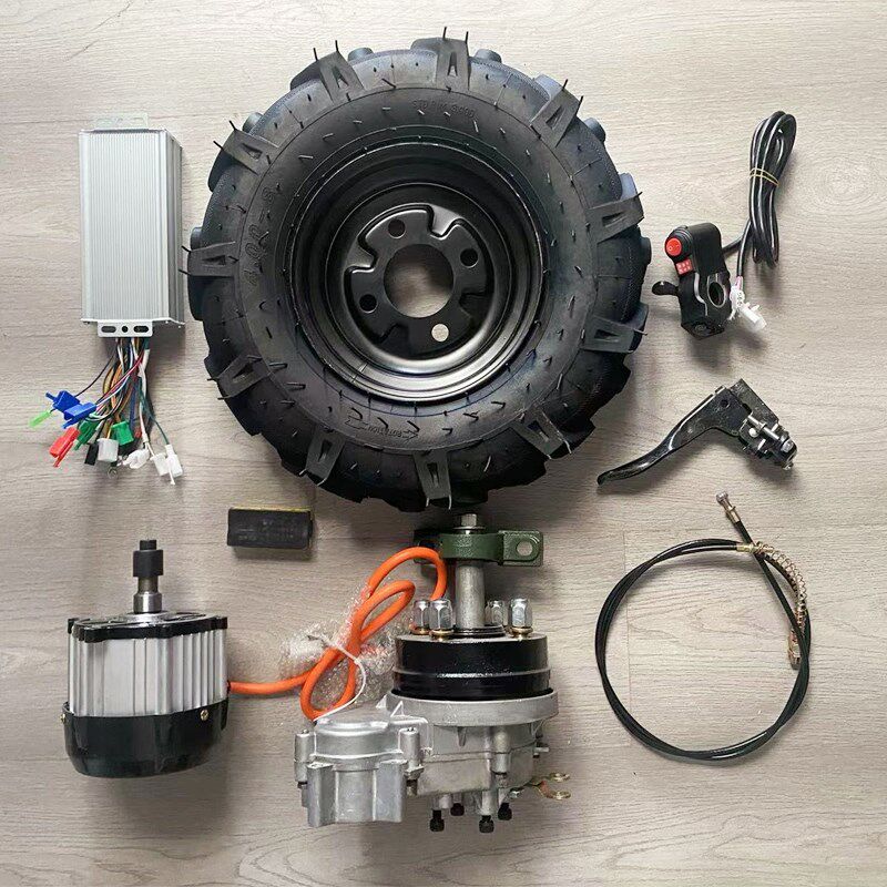 电动大马力独轮手推车单轮鸡公车工地山地果园农田大棚爬坡独轮车