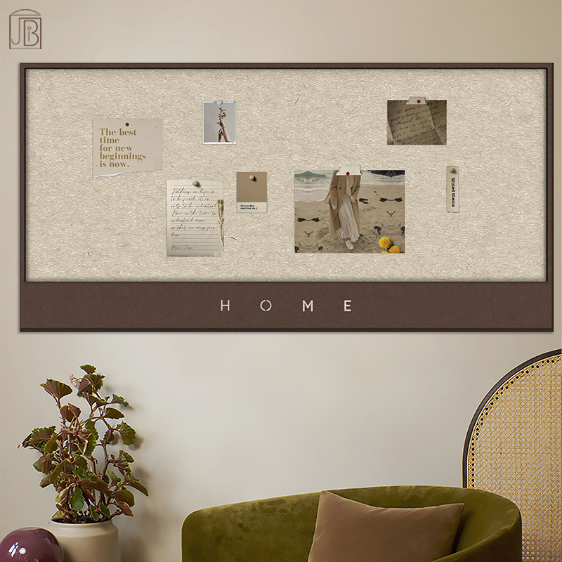 毛毡板墙贴文化墙照片墙背景板不伤墙r墙面装饰软木板幼儿园相片