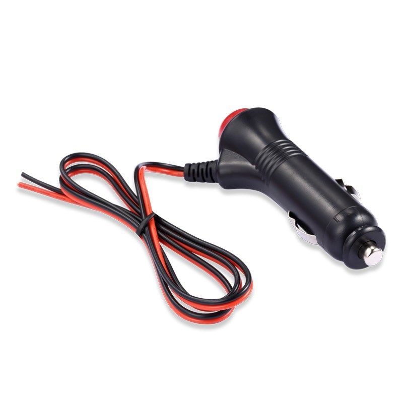 车载点烟器延长线h加长电源线12v24v带开关插头改装1 3 5米多功能