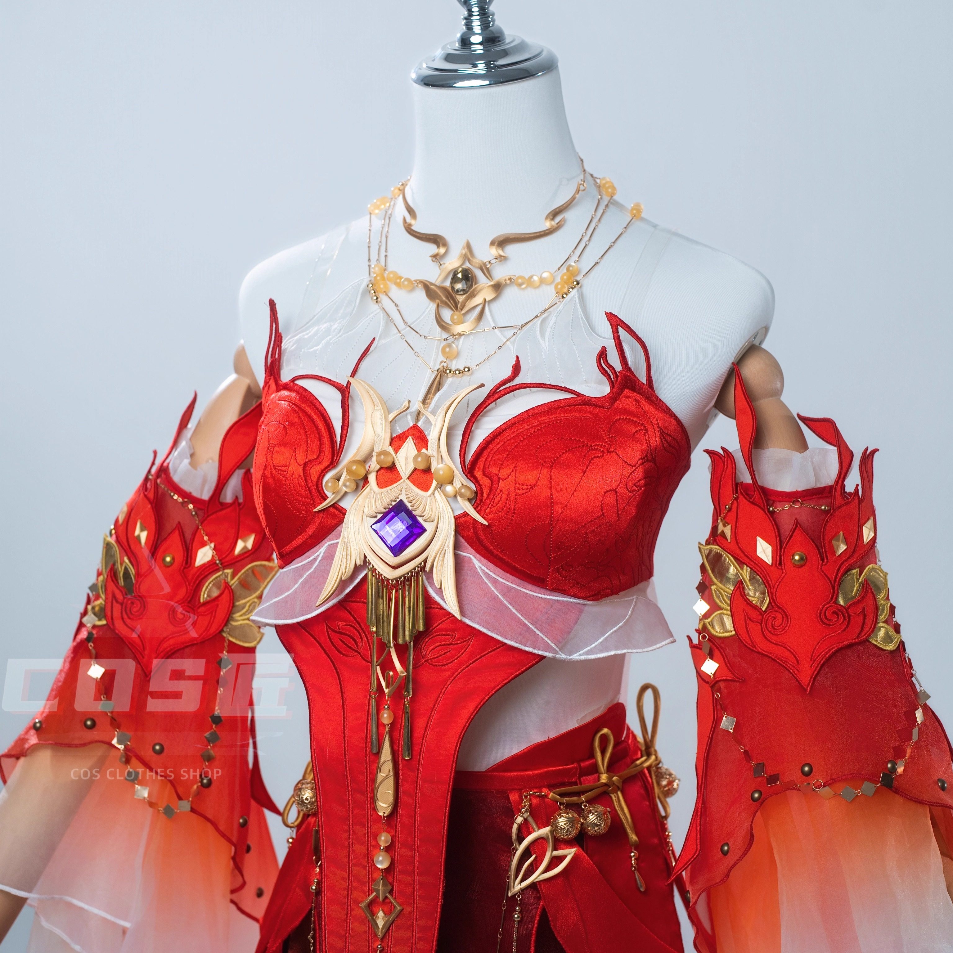 COS匠完美世界cos服火灵儿天神境cosplay国漫女装【二团定金】,模玩/动漫/周边/娃圈三坑/桌游,Cosplay女装/cos女装,淘宝优惠券,粉丝福利购,淘宝优惠卷