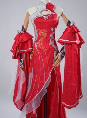 【现货】COS匠 完美世界火灵儿cosplay女神连衣裙国漫cos服装