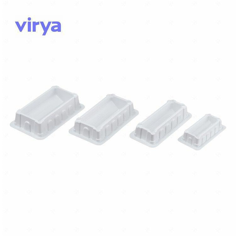Virya一次性加样槽塑料储液3270259科学试验耗材25ml白色试剂槽