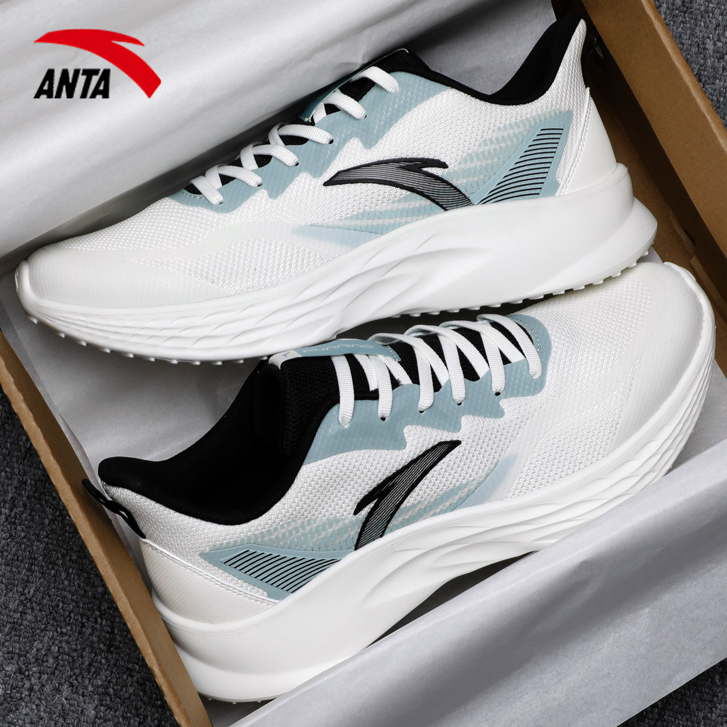 安踏男鞋夏季新款跑步鞋青少年慢跑鞋官方正品鞋子男士休闲运动鞋,运动鞋new,跑步鞋,淘宝优惠券,粉丝福利购,淘宝优惠卷