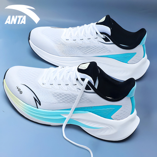 安踏毒刺6跑步鞋男初中生2025新款轻便透气体育专用青少年运动鞋