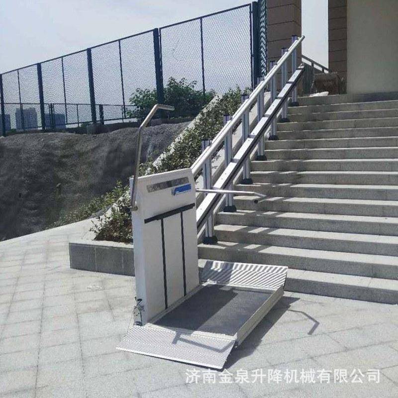 斜挂升降机室外公共楼梯电梯残疾人升降平台无障碍老年人升降台