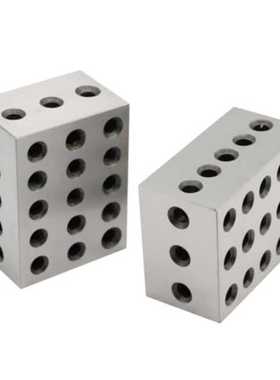 2-3-4平行垫块23孔英制机床垫铁0.0003“虎钳等高垫铁铣床平行板