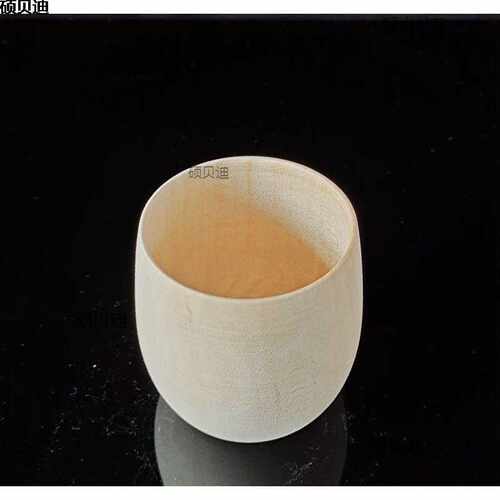 漆画椴木生漆木木胎杯可加手绘大漆木材加工漆艺木胎材料茶杯