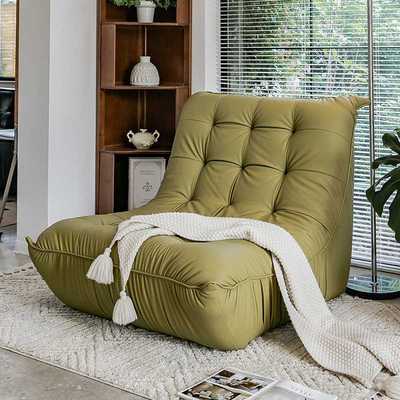 懒人躺椅沙发小户型阳台客厅网红可躺可睡蜂窝毛毛虫沙发休闲躺椅